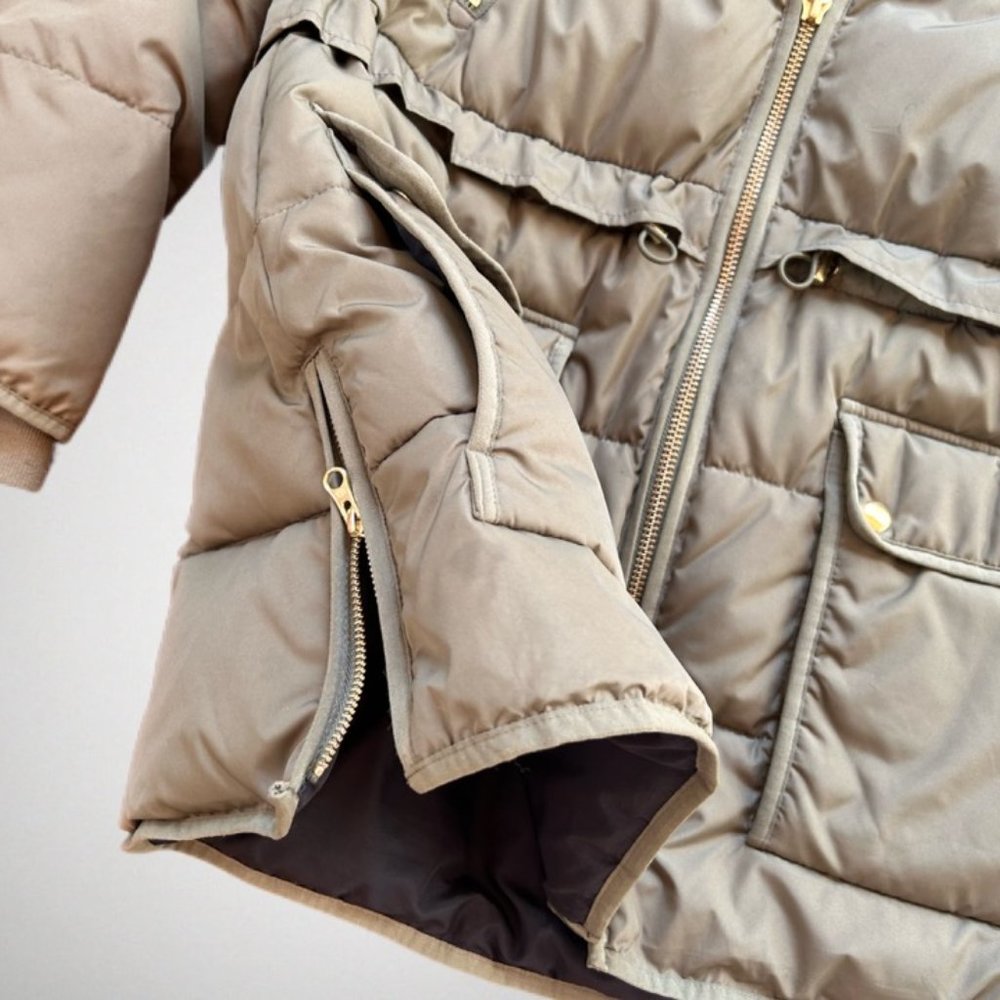 J. Crew Olive Puffer Jacket - Picture 7 of 9